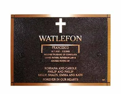Bronze Plaque 2